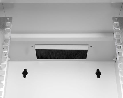 10" 9U wall mounting cabinet, SOHO PRO 460 x 315 x 300 mm, gray