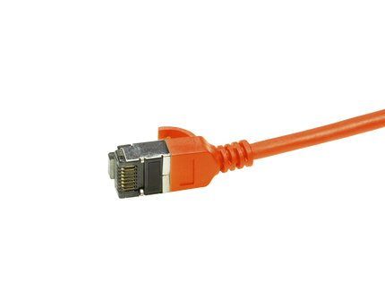 CAT6a U/FTP Ultraflex, 100% koper, oranje, 1M