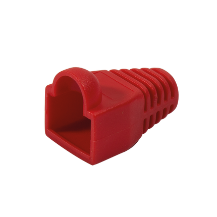 RJ45 Tule Rood 10 stuks