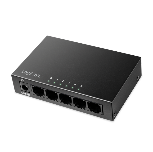 5 Port Gigabit Switch 10/100/1000 Mbps