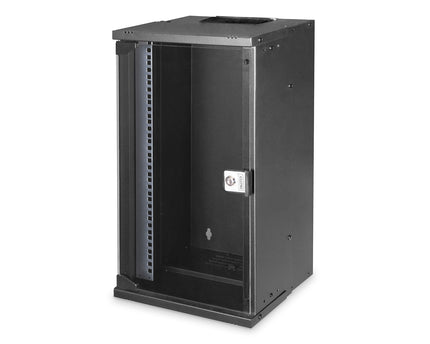 10" 12U wandmontagekast, SOHO PRO 595 x 315 x 300 mm, zwart