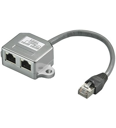 T-adapter / UTP Cable Splitter