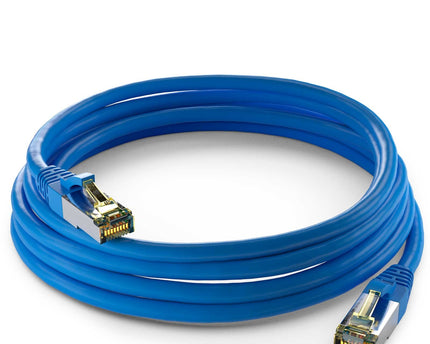 Cat6a S/FTP PIMF LSZH Blauw 1 meter