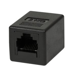 CAT6 RJ45 UTP koppelstuk zwart