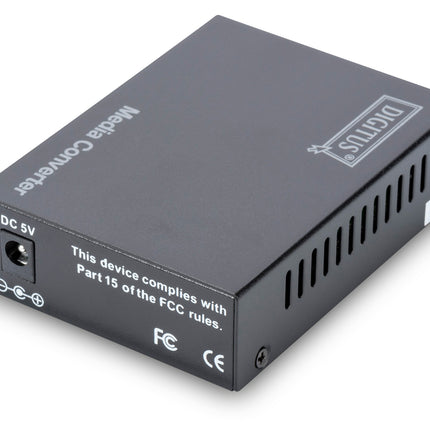 Fast Ethernet Media Converter, RJ45/SC