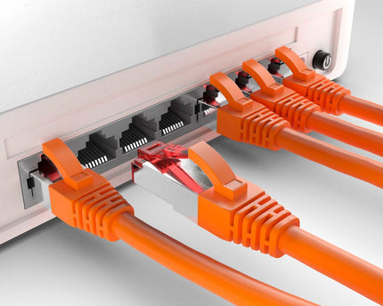 Cat6 S/FTP PIMF LSOH oranje 3 meter