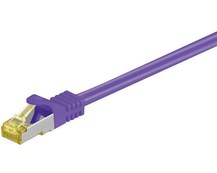 Cat7 20M Paars SSTP/PiMF halogeenvrij patchkabel