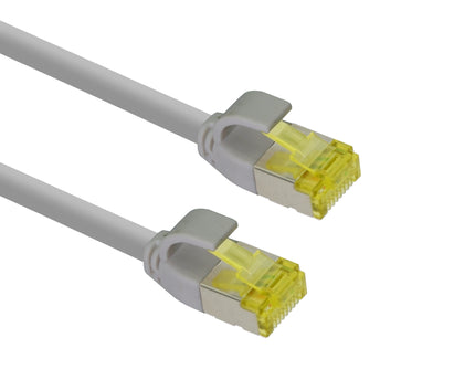 Ultra slim Patchkabel S/FTP Cat 6A grey 1 M