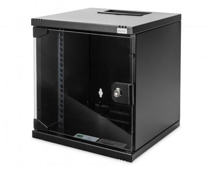 10 inch 6U wandkast 312x300x330 mm zwart