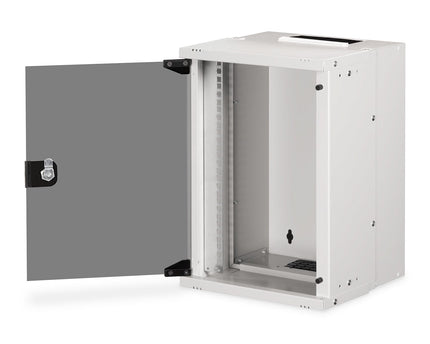 10" 9U wandkast, SOHO PRO, ongemonteerd 315 x 300 x 460 mm, grijs