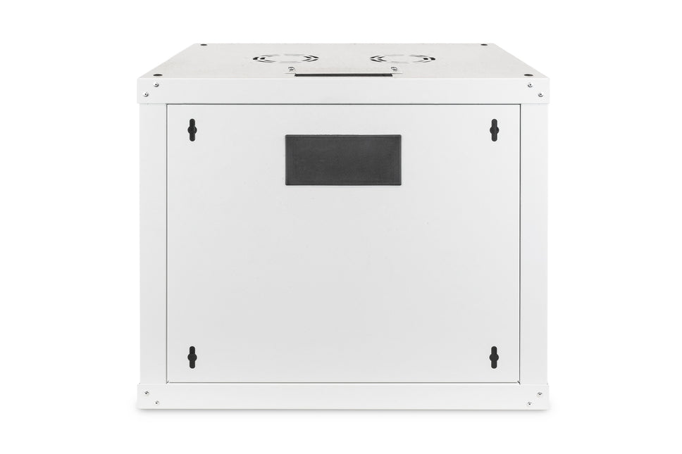 9U wall mounting cabinet, Unique 509x600x450 mm, color gray (RAL 7035)