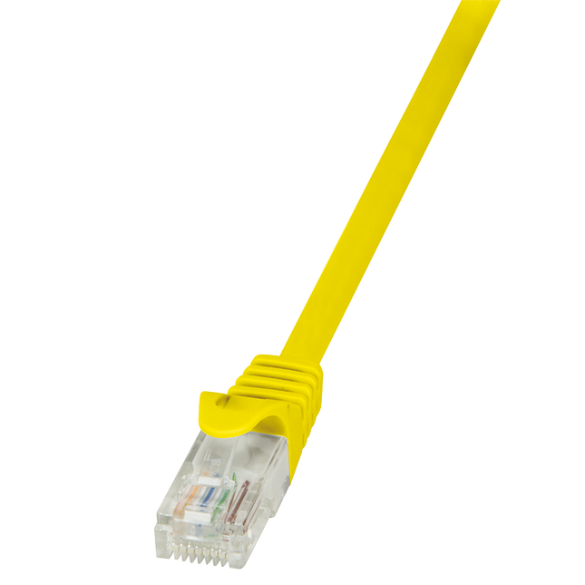 Cat6 0.5M U/UTP Yellow