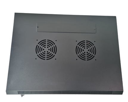 18U wandkast met glazen deur 600x600x905mm