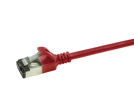 CAT6a U/FTP Ultraflex, 100% koper, rood, 1M