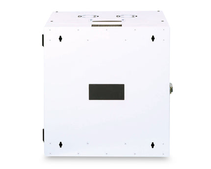 12U wandkast, Unique, 600x600x643 mm dubbel sectie, zwenkbaar, grijs (RAL 7035)