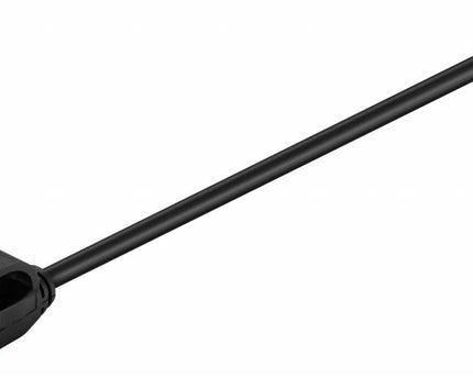 Cat6 1M zwart SLIM UTP kabel 100% koper