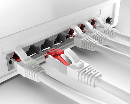 Cat6 S/FTP PIMF LSOH wit 1 meter