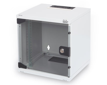 10 inch netwerkbundel, inclusief 6U-kast 330 x 312 x 100 mm, grijze plank, PDU, 8-poorts switch, CAT 6 patchpaneel
