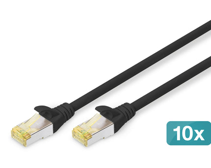 10 inch netwerkbundel, incl. 9U-kast 312 x 300 x 464 mm, zwarte plank, PDU, 8-poorts switch, CAT 6 patchpaneel