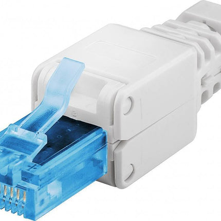 CAT6a RJ45 Connector Toolless - UTP voor soepele en stugge kabel