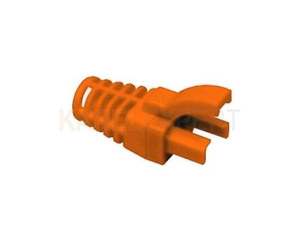 Grommet / Strain relief for RJ45 6.3mm Orange