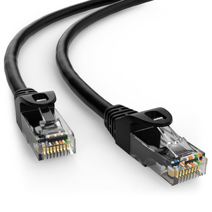 Cat5e 15M Black U/UTP Cable