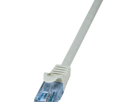 CAT6a U/UTP grijs 0.5M CCA