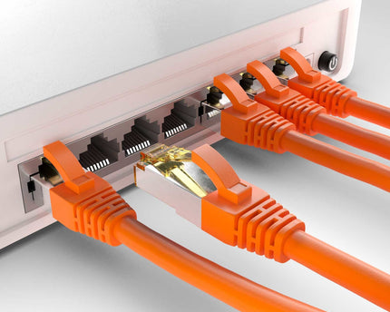 CAT6a S/FTP PIMF LSZH Oranje 3 meter