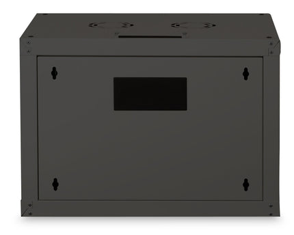 7U wall mounting cabinet, Unique 420x600x450 mm, color black (RAL 9005)