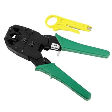 Crimping tool RJ45, RJ10, RJ11, RJ12, RJ22 incl. Cable stripper