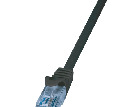 CAT6a U/UTP zwart 7.5M CCA