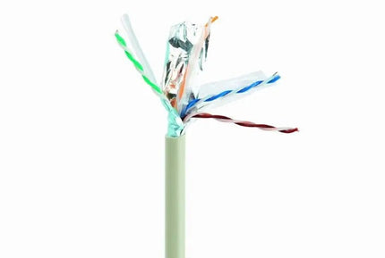 FTP CAT6 netwerkkabel stug 305M 100% koper - Networkdiscount.com