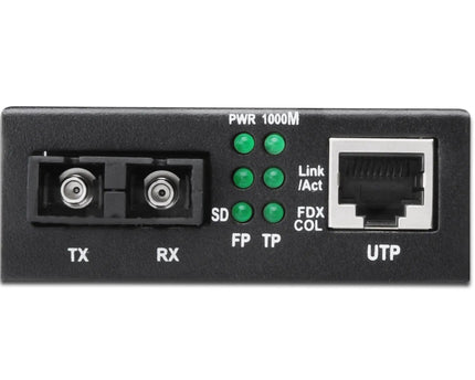 Gigabit - mediaconverter, RJ45 / SC - Networkdiscount.com