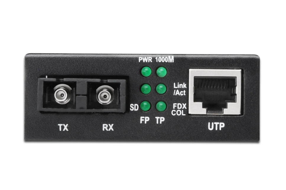Gigabit - mediaconverter, RJ45 / SC - Networkdiscount.com