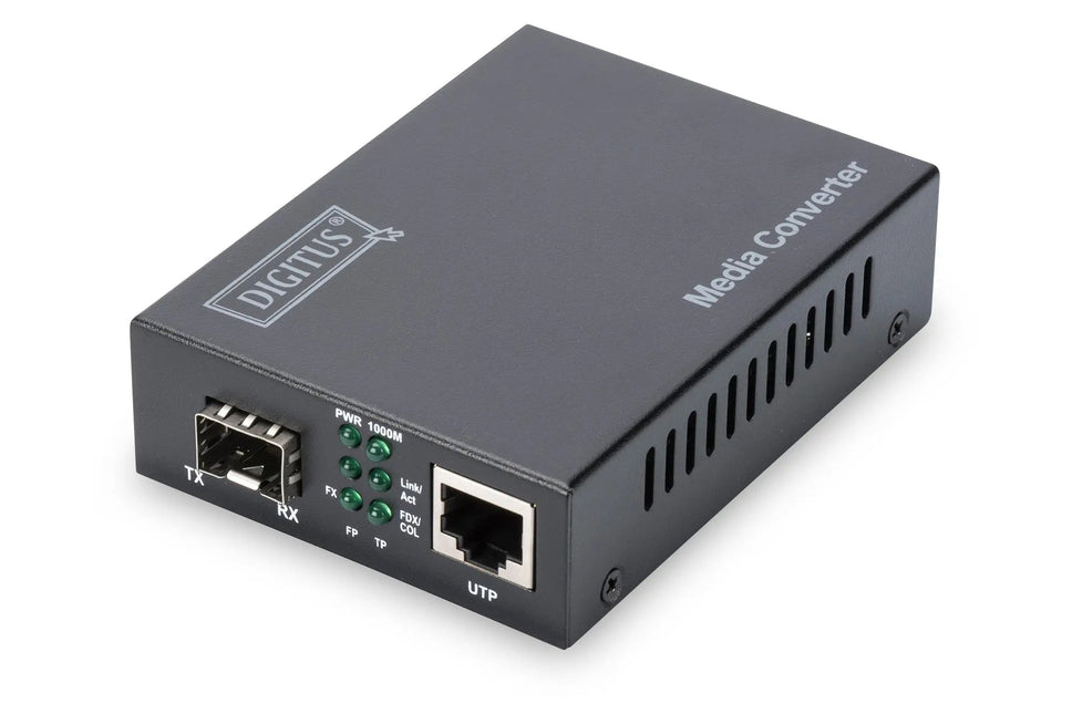 Gigabit - mediaconverter, RJ45 / SFP - Networkdiscount.com