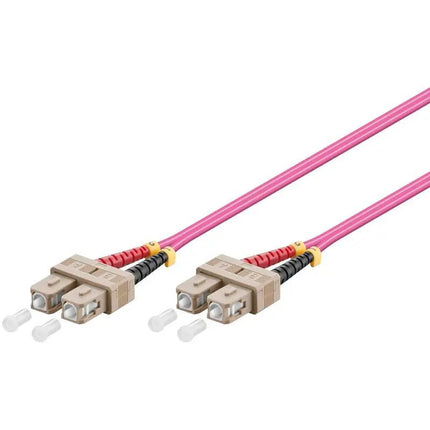 Glasvezelkabel duplex OM4 50/125 SC - SC 1 M - Networkdiscount.com