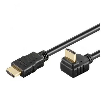HDMI kabel high speed met ethernet 1 meter haaks 270 - Networkdiscount.com