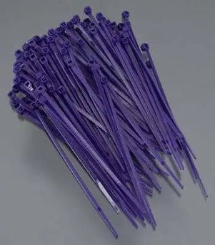 Kabelbinders 140mm paars 100 stuks - Networkdiscount.com