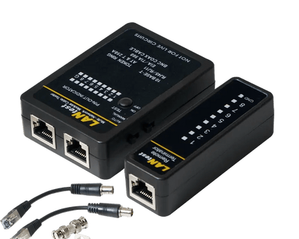 Kabeltester RJ11, RJ12, RJ45, BNC - Networkdiscount.com
