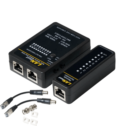 Kabeltester RJ11, RJ12, RJ45, BNC - Networkdiscount.com