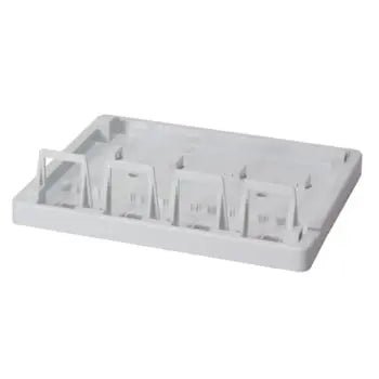 Keystone opbouwdoos 4 poorts wit - Networkdiscount.com