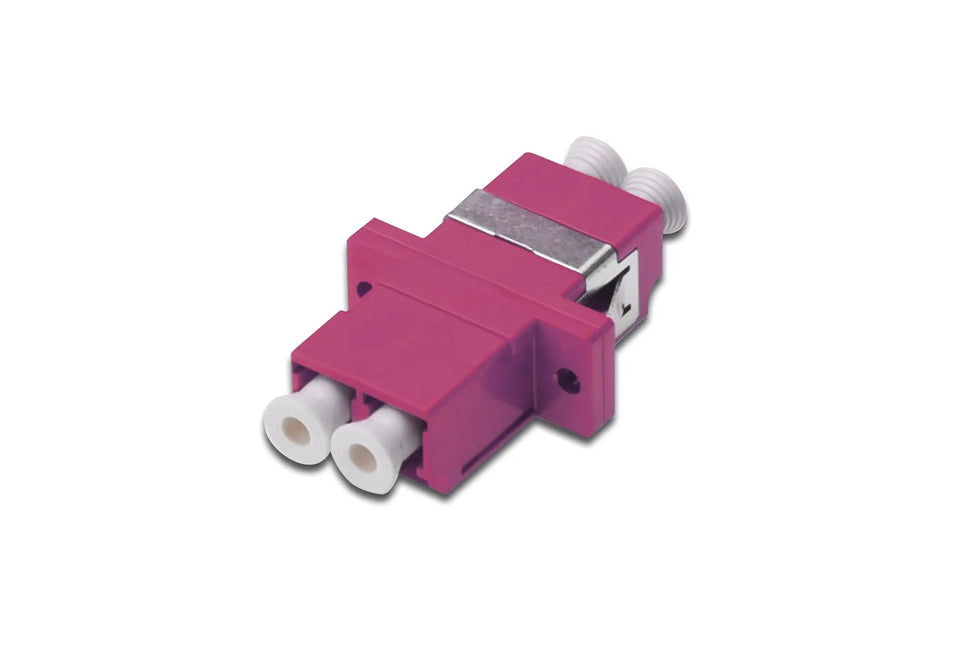 LC / LC Duplex Koppeling, OM4, kleur roze - Networkdiscount.com