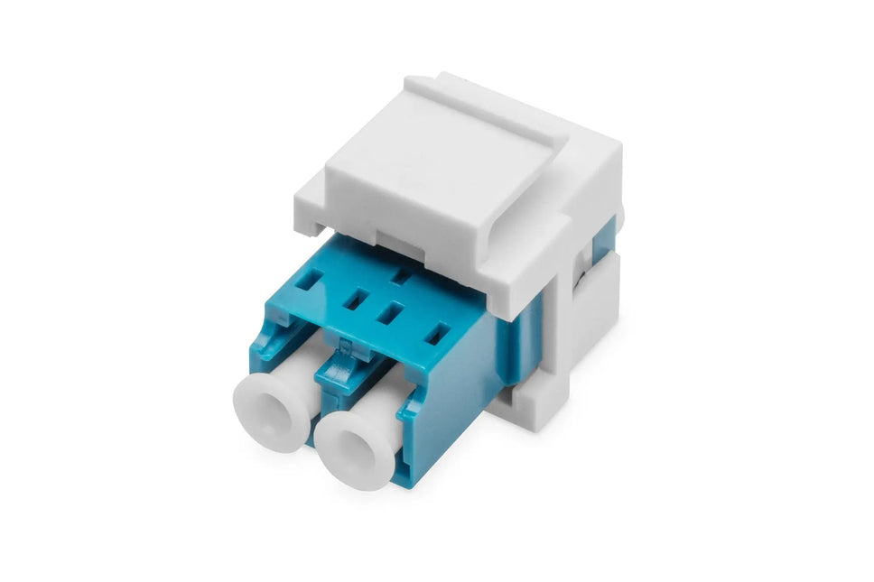 LC/LC duplex koppelaar, Singlemode, Keystone module - Networkdiscount.com
