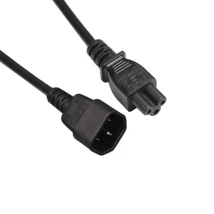 Netsnoer C14 - C5 3x 0.75mmZwart 2m - Networkdiscount.com