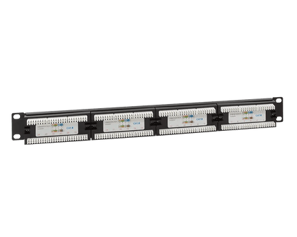 Patchpanel 24 Poorts CAT6 RJ45 - Networkdiscount.com