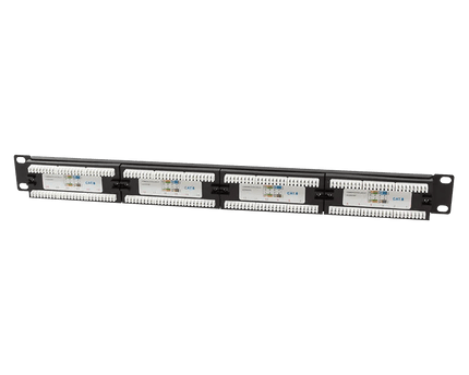 Patchpanel 24 Poorts CAT6 RJ45 - Networkdiscount.com