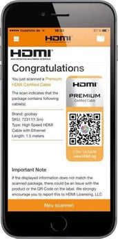 Premium High Speed HDMI ™ - kabel met ethernet, verguld 3M - Networkdiscount.com