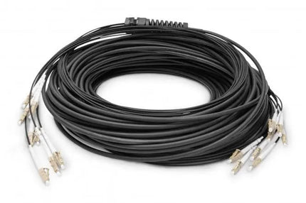 Reeds geassembleerde, 75 M universele breakout glasvezelkabel, multimode OM4, 8 vezels, LC/UPC - LC/UPC - Networkdiscount.com