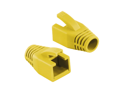 RJ45 Tule 8mm geel 50 stuks - Networkdiscount.com