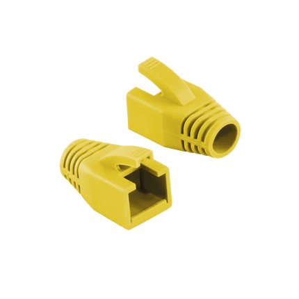 RJ45 Tule 8mm geel 50 stuks - Networkdiscount.com